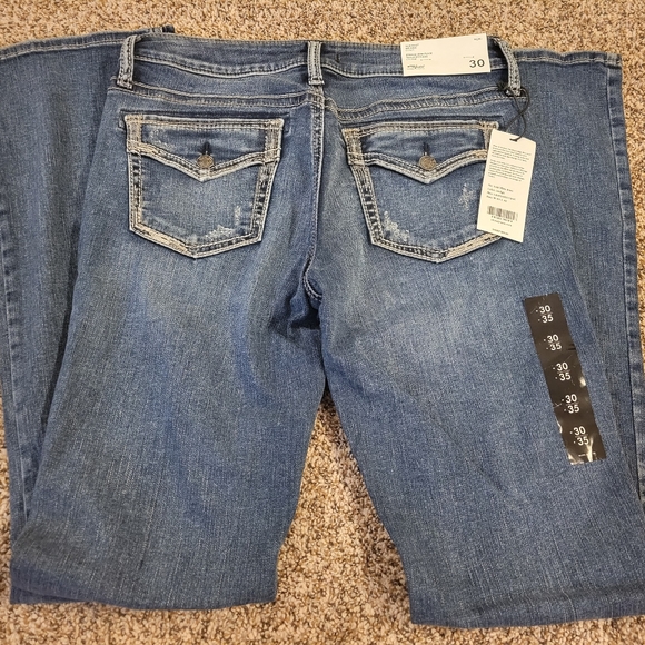 Silver Suki Jeans (New with Tags) - Picture 2 of 4